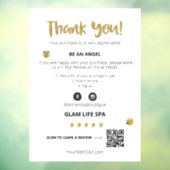 *~* PRÜFEN QR AP8 DANK IHNEN Niedlich Emoji Fensteraufkleber (Blatt 3)