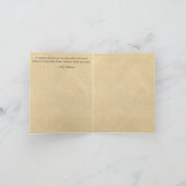 "Prüfen Sie alle nochmals, die Ihnen" Whitman Karte (Innenseite)