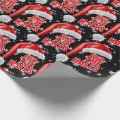 Prüfen Sie das Schneeabholpapier der Hallen Geschenkpapier (Ecke)