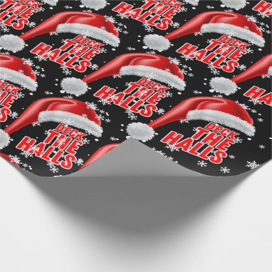 Prüfen Sie das Schneeabholpapier der Hallen Geschenkpapier (Ecke)