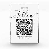 Prüfen Sie den QR-Code-Firmennamen. Fotoblock (Vorderseite)