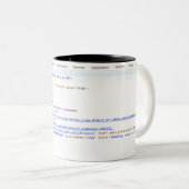 Prüfen Sie Elementkaffee-Tasse auf Netzentwickler Zweifarbige Tasse (VorderseiteRechts)