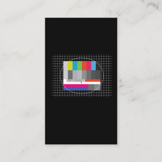 Prüfen Sie Fernsehneunziger jahre Partyachtziger Visitenkarte (Vorderseite)