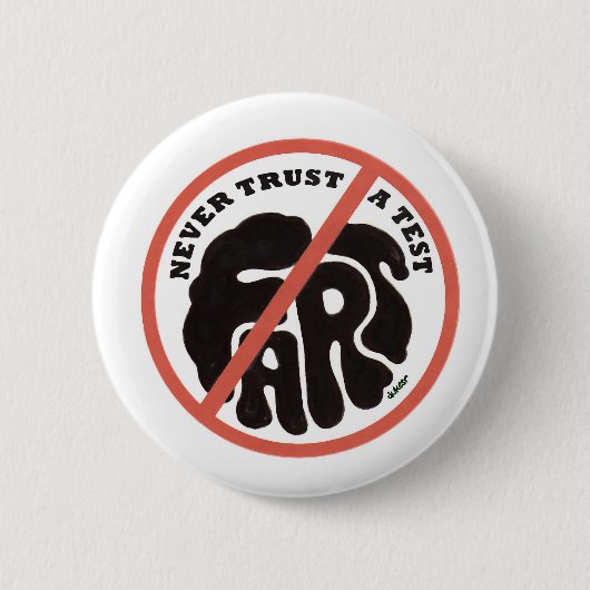PRÜFEN SIE FURZ-KNOPF BUTTON (Vorderseite)