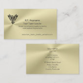 Prüfen Sie Teamleiter mit Phoenix-Logo auf Visitenkarte (Vorne/Hinten)