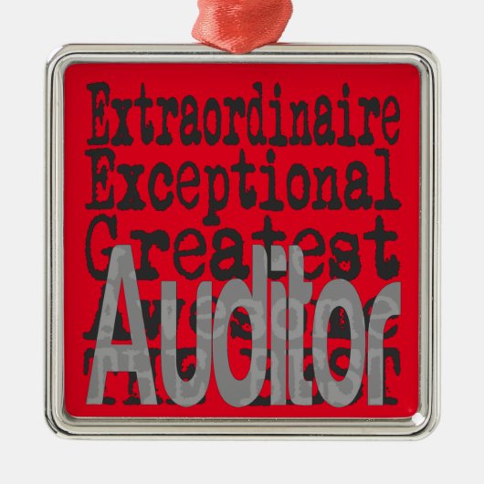 Prüfer Ornament Aus Metall (Vorne)