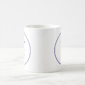Prüffläche - Häkchen, Transp/Blau. Kaffeetasse (Mittel)
