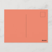Prüfkarte Postkarte (Rückseite)