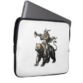 Pruflas Majestät Unleashed Laptopschutzhülle (Vorne Rechts)