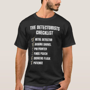 Prüfliste für die Detektorenprüfung: Dreck Fishing T-Shirt