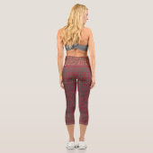 Prüfmuster.01 Capri Leggings (Rückseite)