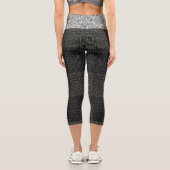 Prüfmuster.01 Capri Leggings (Rückseite)