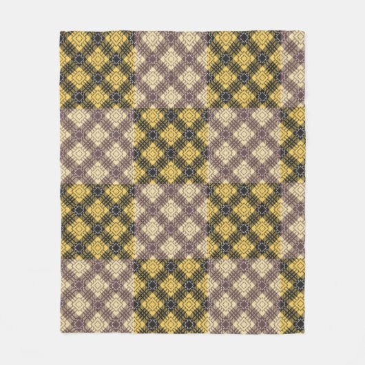 Prüfmuster.02 Fleecedecke (Vorderseite)