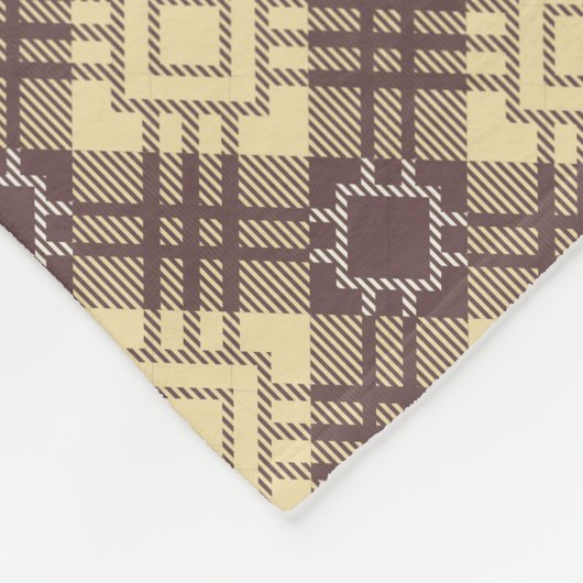 Prüfmuster.02 Fleecedecke (Ecke)