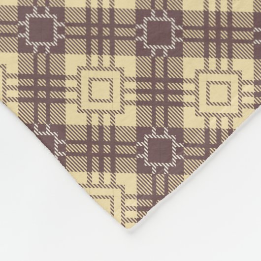 Prüfmuster.02 Fleecedecke (Ecke)