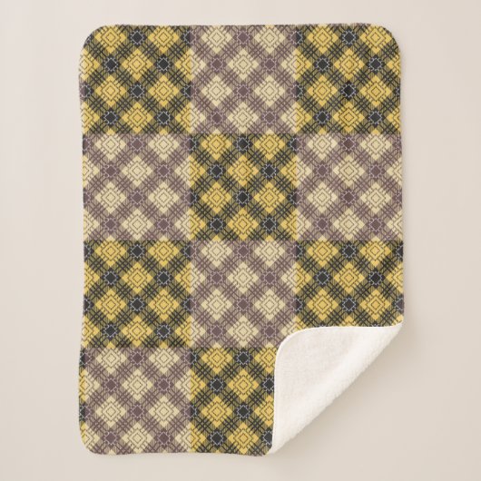 Prüfmuster.02 Sherpadecke (Vorderseite)