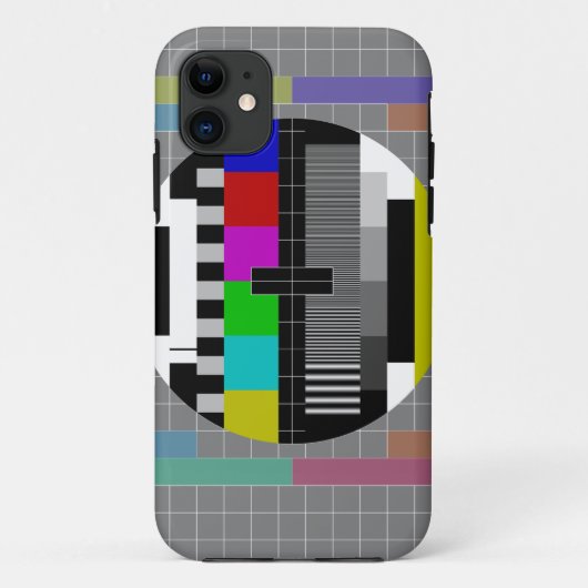 Prüfmuster für das PM5544-Fernsehgerät Case-Mate iPhone Hülle (Rückseite)