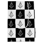 Prüfmuster für Freemason Mittlere Geschenktüte (Rückseite)
