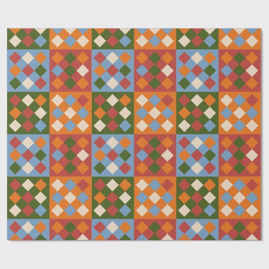 Prüfmuster Geschenkpapier (Flach)