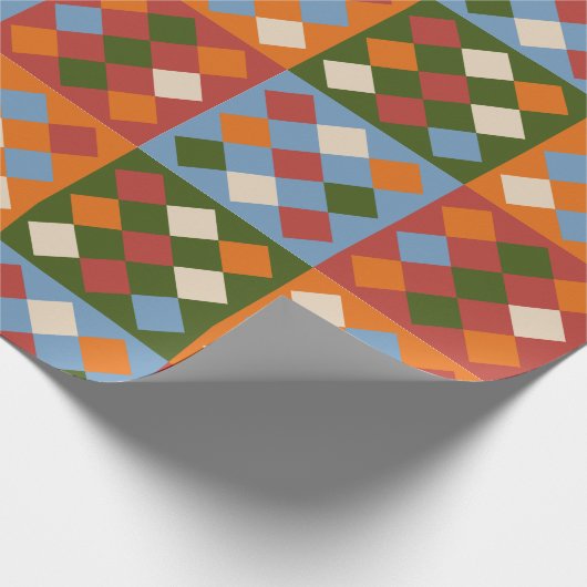 Prüfmuster Geschenkpapier (Ecke)