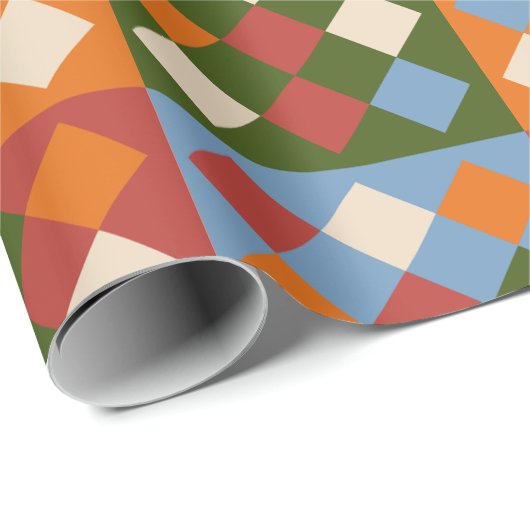 Prüfmuster Geschenkpapier (Rolleneckpunkt)