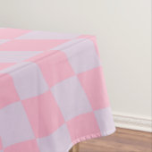 Prüfmuster Lilac Pink Karo Checkerboard Tischdecke (Beispiel)