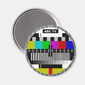 Prüfmuster Magnet (Vorderseite/Rückseite)