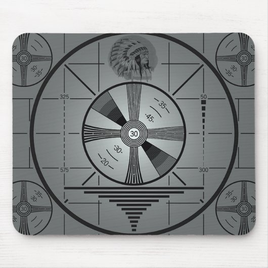 Prüfmuster Mousepad (Vorne)
