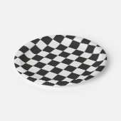 Prüfmuster Pappteller (Schrägansicht)