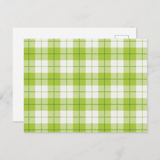 Prüfmuster Postkarte (Vorne/Hinten)