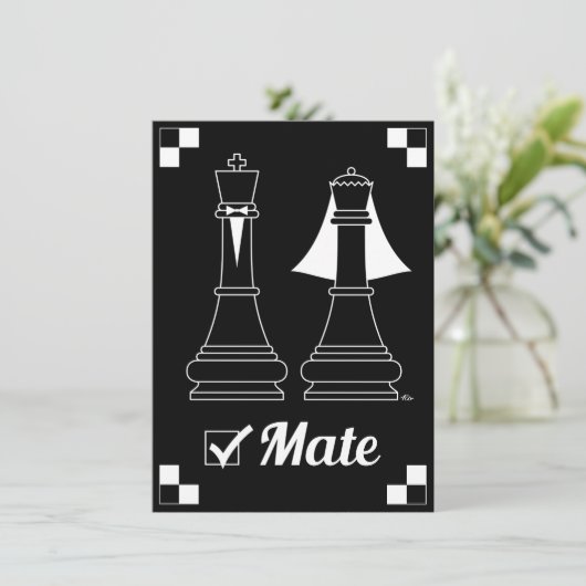 Prüfpartner Einladung (Stehend Vorderseite)