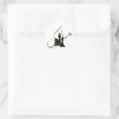 Prüfpartner Runder Aufkleber (Tasche)