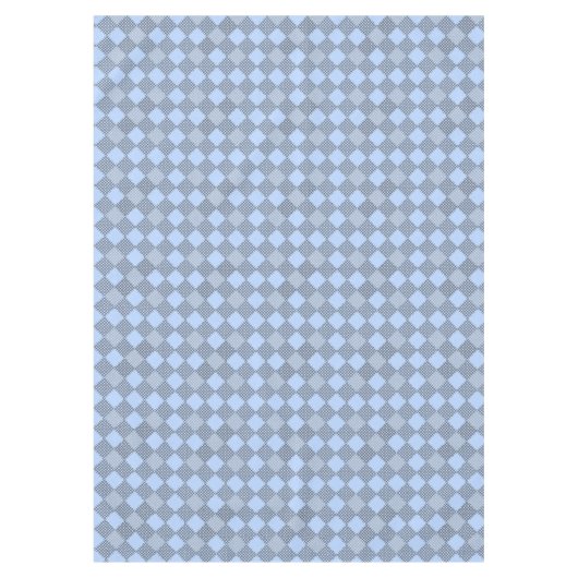 Prüfpatches Muster 01 w LBlue BG Tischdecke (Vorderseite)