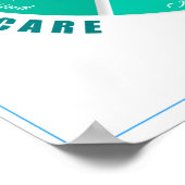 Prüfplakat für die Widerstandsfähigkeit von Rädern Poster (Ecke)