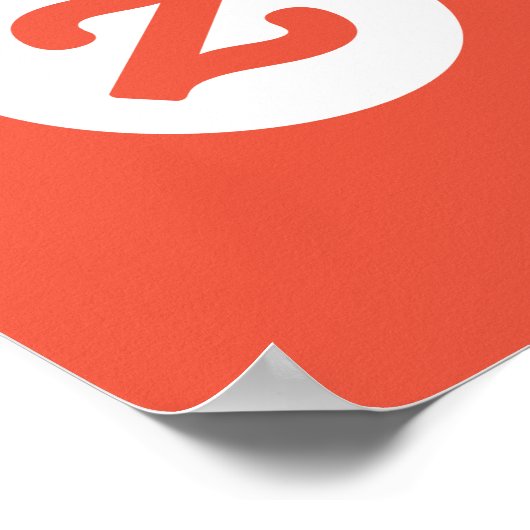 Prüfplakat Poster (Ecke)