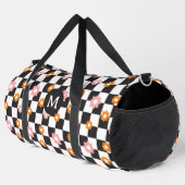 Prüfplatinenmuster für die Retro-Monogramm-Daisy-B Duffle Bag (Rechte Ecke)