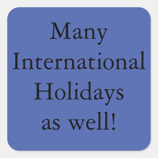 Prüfpunkt 2 quadratischer aufkleber (Vorderseite)