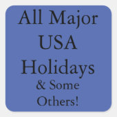 Prüfpunkt Quadratischer Aufkleber (Vorderseite)