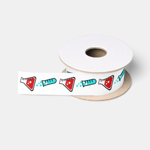 ‚Prüfpuppen‘ Satinband