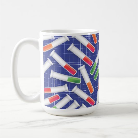 Prüfrohr Kaffeetasse (Links)