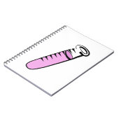 Prüfrohr Notizblock (Linke Seite)