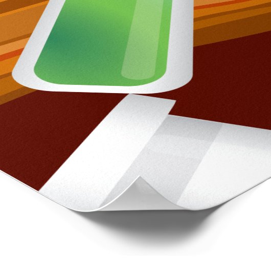 Prüfrohr Poster (Ecke)