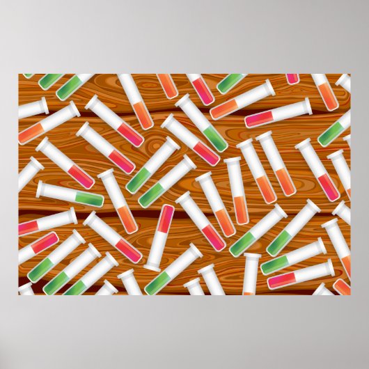 Prüfrohr Poster (Vorne)