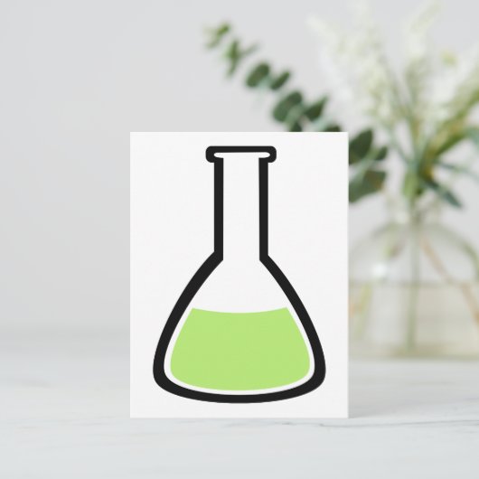 Prüfrohr Postkarte (Stehend Vorderseite)