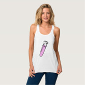 Prüfrohr Tank Top (Vorderseite Vollansicht)