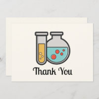 Prüfrohr und Beaker für die Chemie