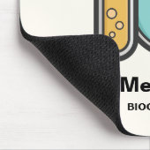 Prüfrohr und Beaker für die Chemie Mousepad (Ecke)