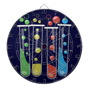 Prüfröhren Dartscheibe