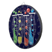 Prüfröhren Dartscheibe (Vorderseite rechts)