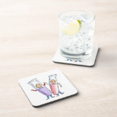 Prüfröhren Getränkeuntersetzer (Rechte Seite)